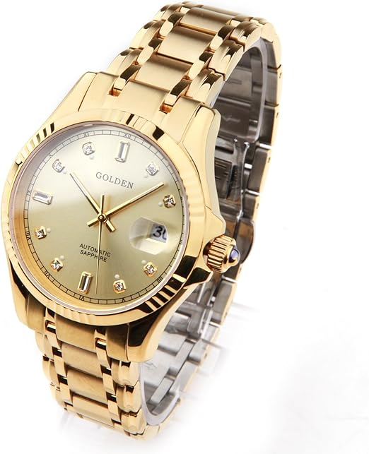 瑞士golden 古尊全自动机械蓝宝石男表 6045m.gg